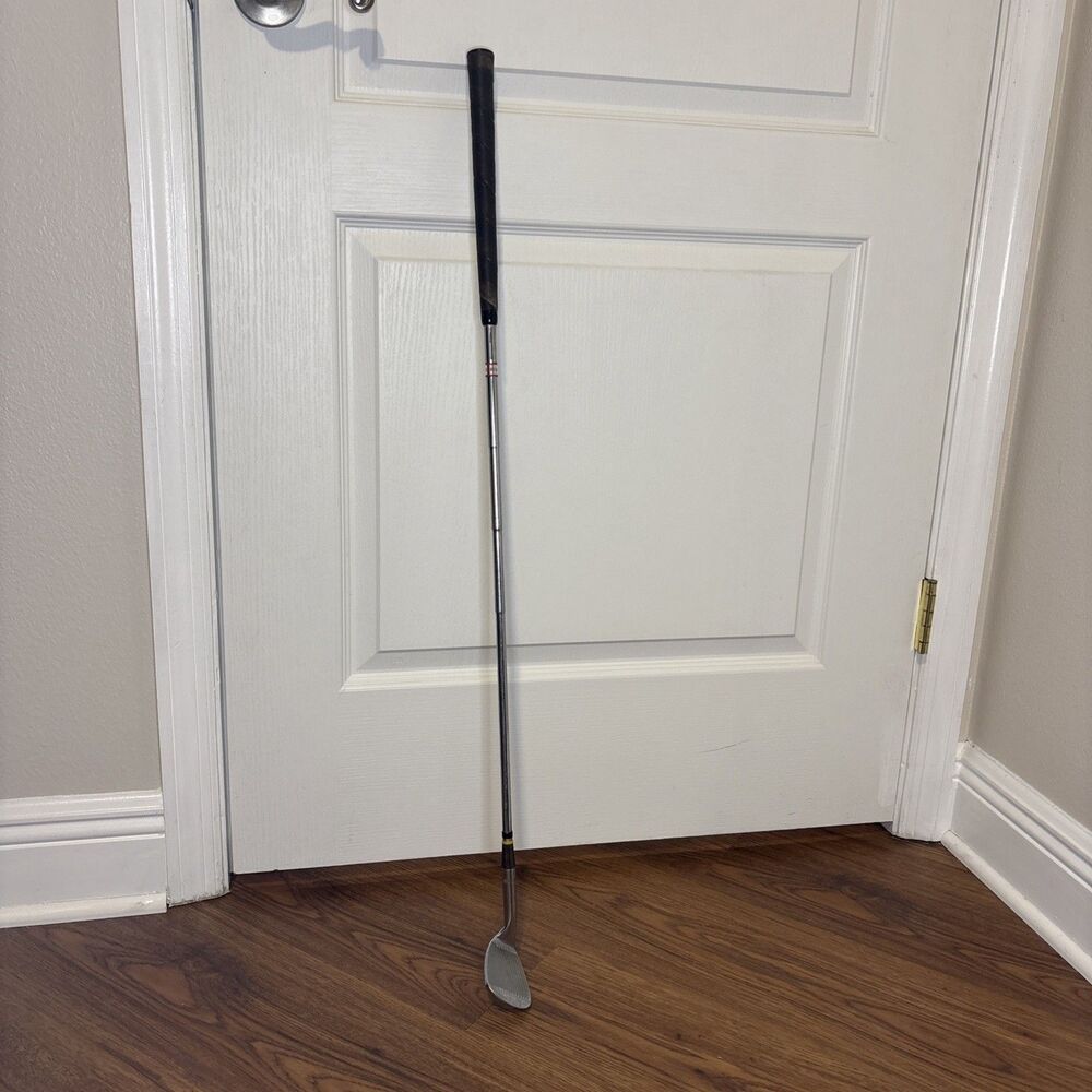 MacGregor Gold Sand Wedge Jack Burke Registered Leather‎ Grip Steel Shaft